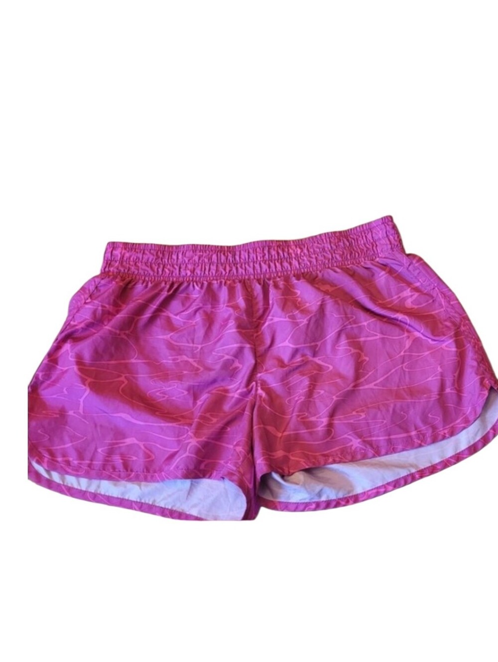 🥳4/$25!🥳 Old Navy Hot Pink Athletic Shorts with White Trim